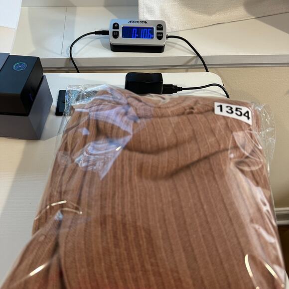 Naked Cashmere Sweater Womens Small Blush Pink All Cashmere Ribbed Boxy Oversize - Picture 8 of 8